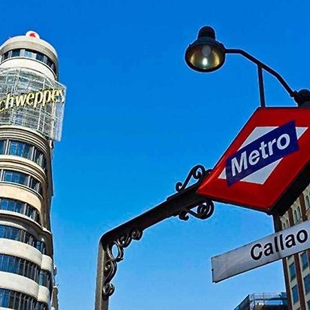 Apartamento Sotano En Gran Via Madrid Buitenkant foto